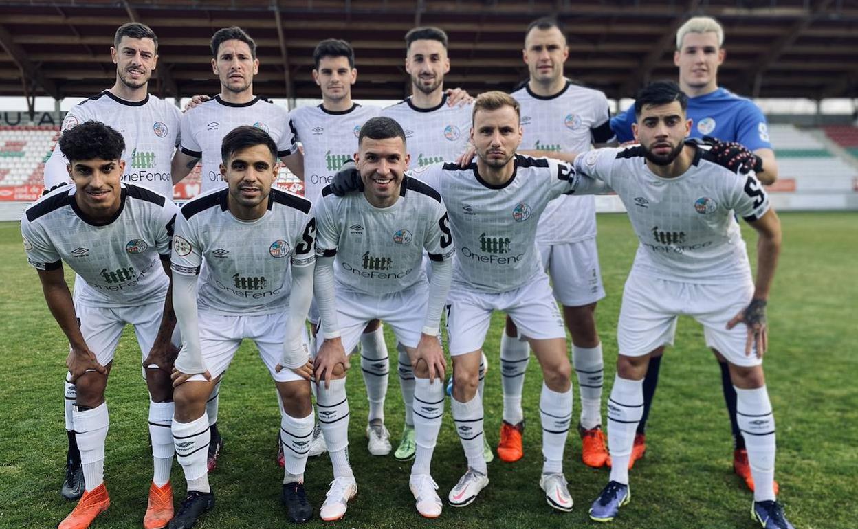 Once inicial que presentó Calderón en Zamora esta mañana. 