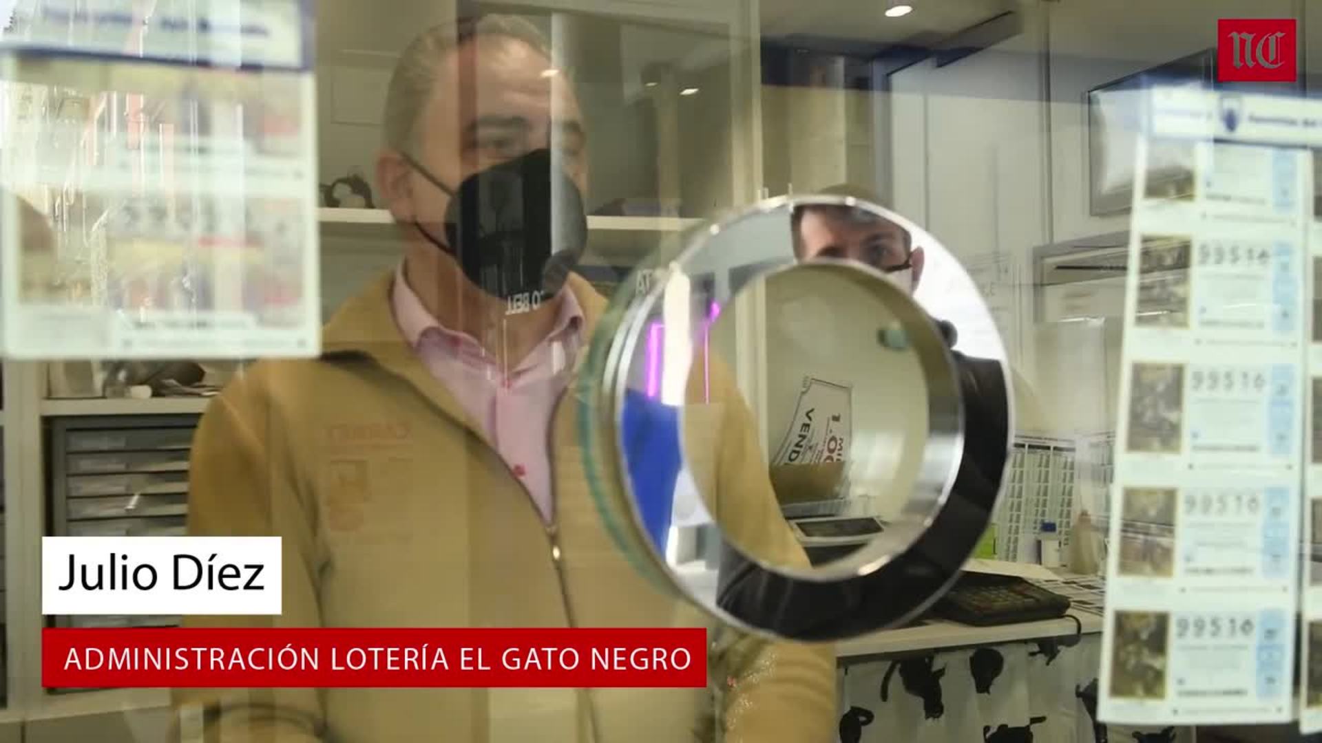 Últimos décimos en unas administraciones de lotería de Valladolid para el Sorteo de El Niño