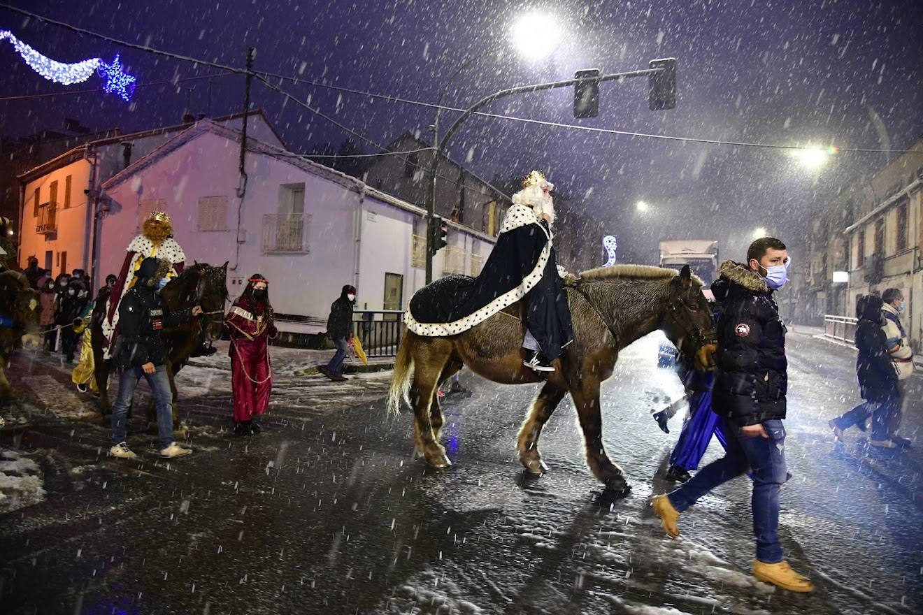 Los Reyes Magos, en varios puntos de Segovia.