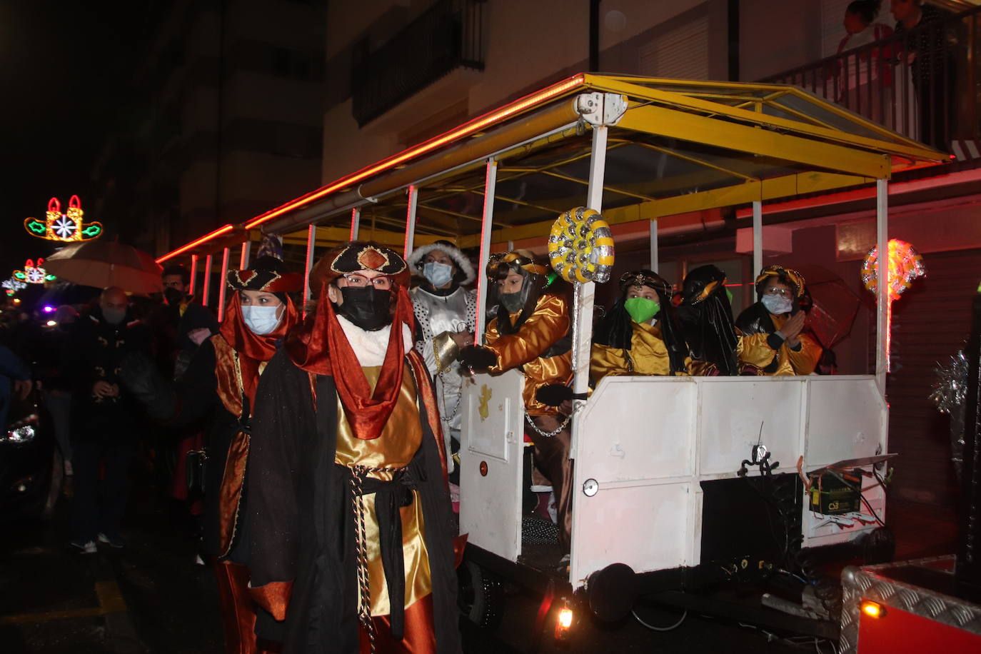 Los Reyes Magos, en varios puntos de Segovia.