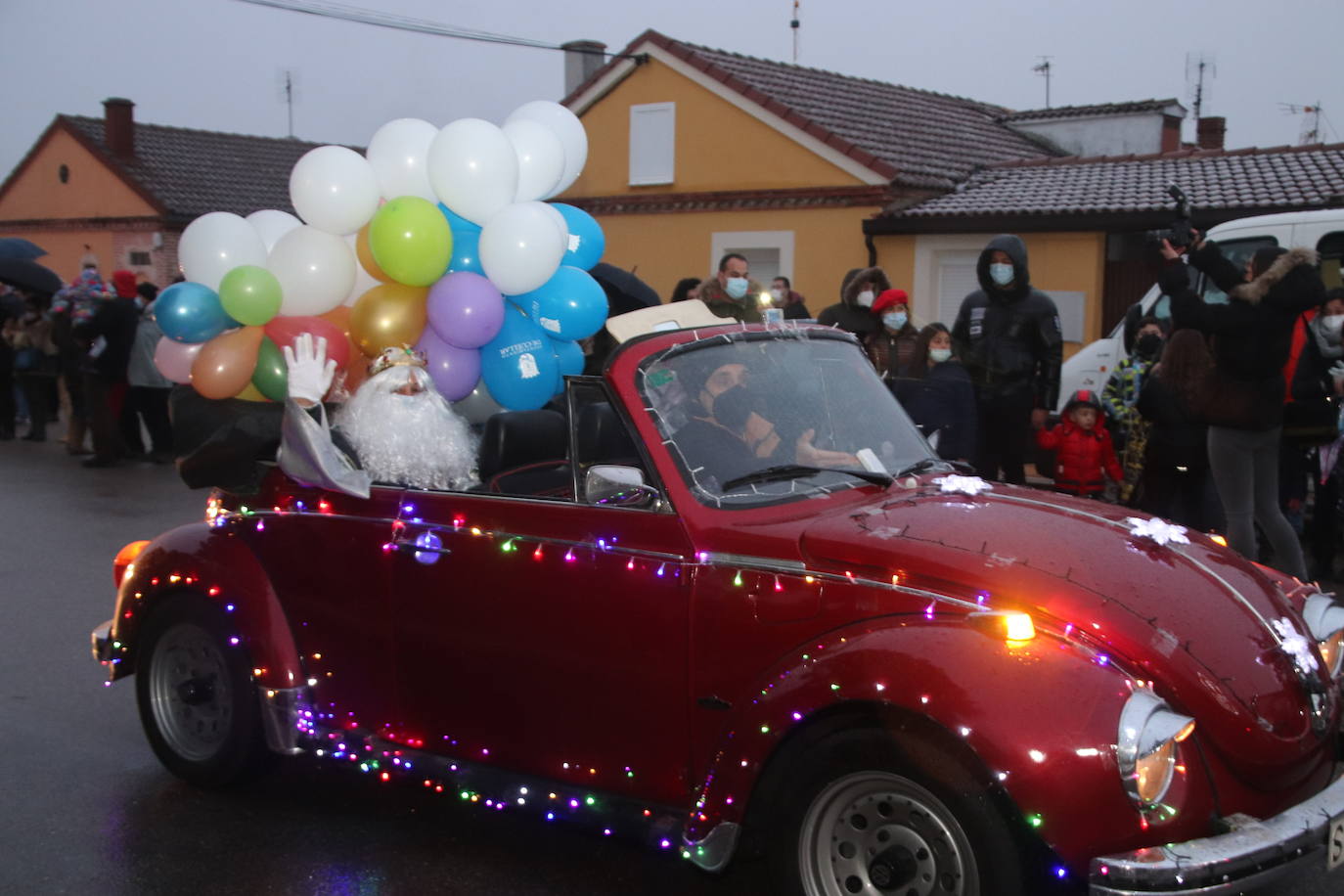 Los Reyes Magos, en varios puntos de Segovia.