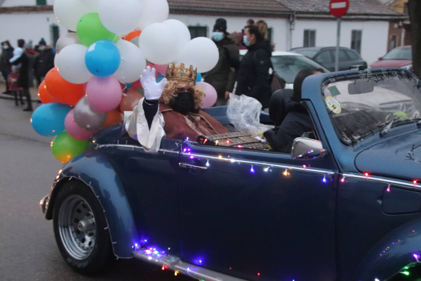 Los Reyes Magos, en varios puntos de Segovia.