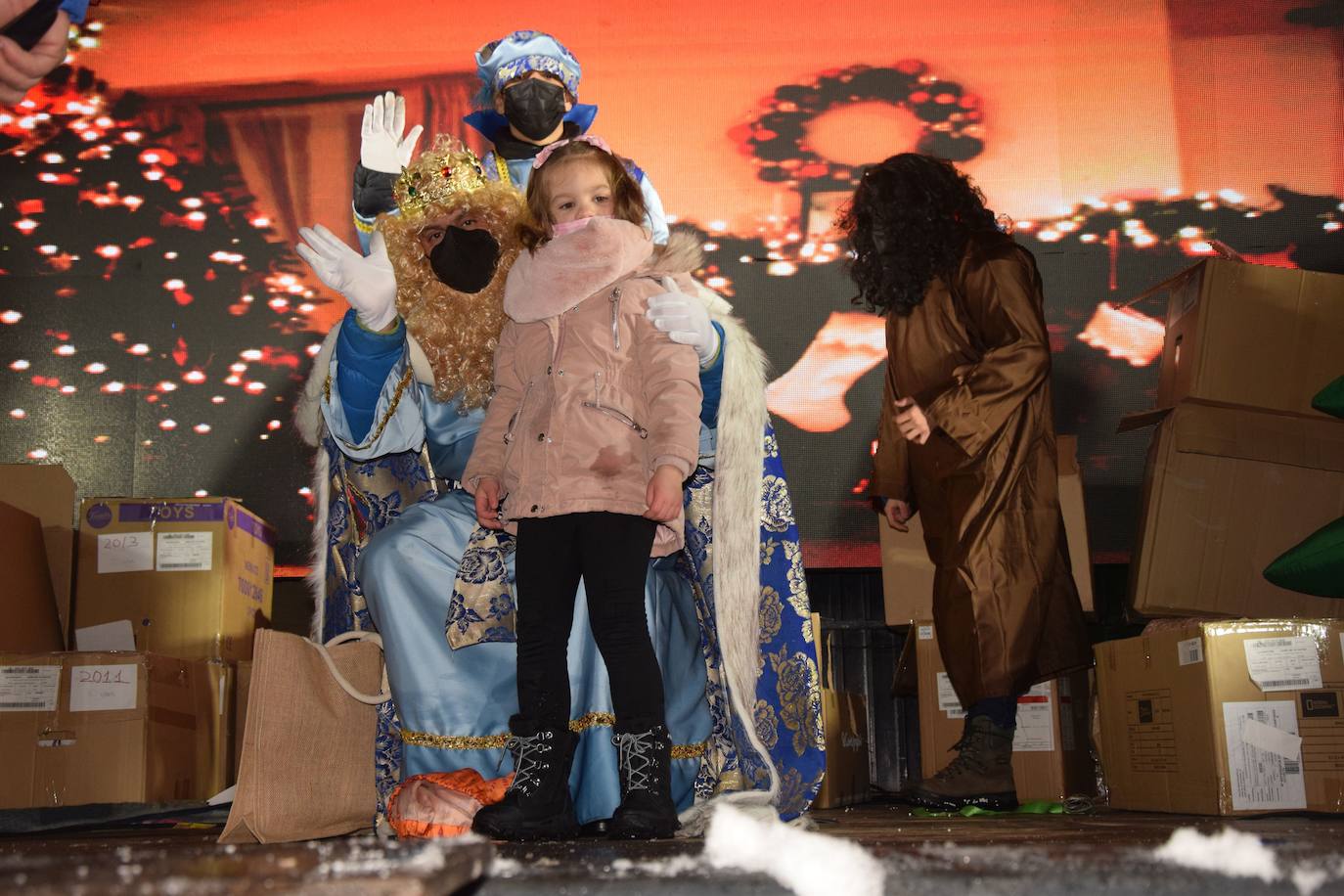 Fotos: Recepción de los Reyes Magos en Velilla