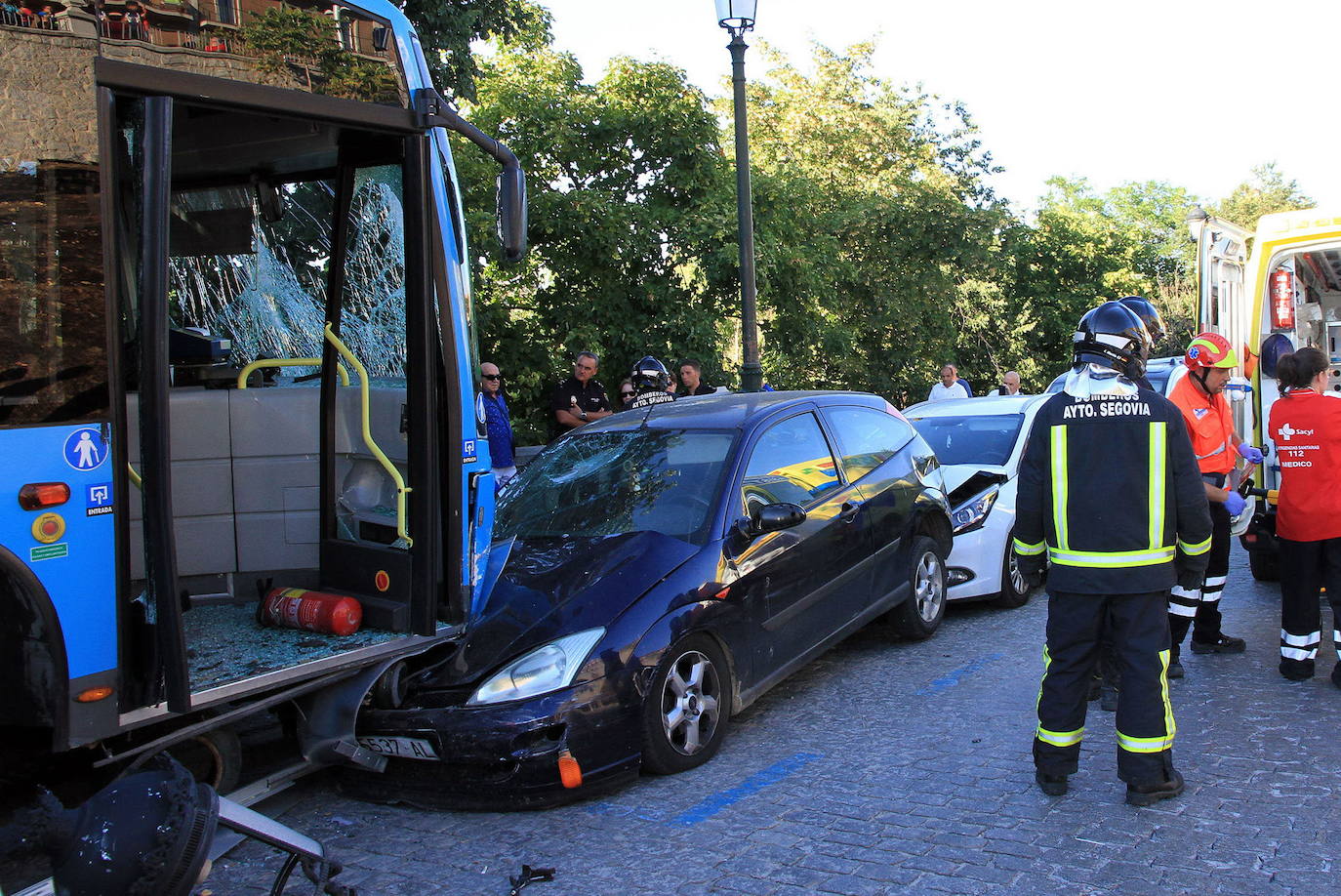 Absuelta la conductora del autobús del accidente de Vía Roma en el verano de 2018