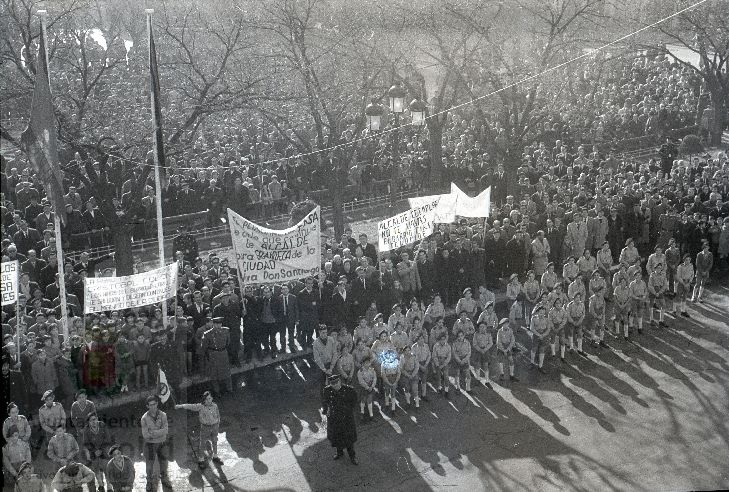 Fotos: 1964: homenaje de la ciudad a su alcalde