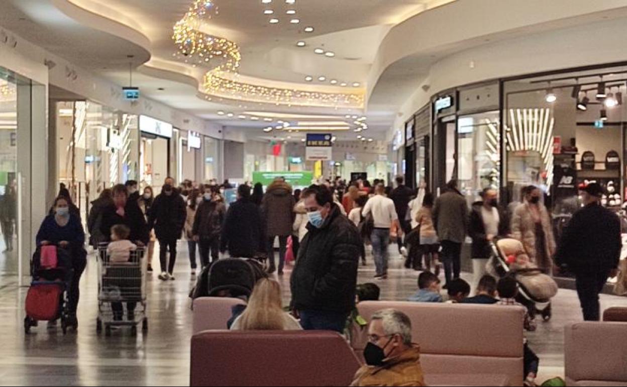El centro comercial Rio Shopping, durante las rebajas del Black Friday.