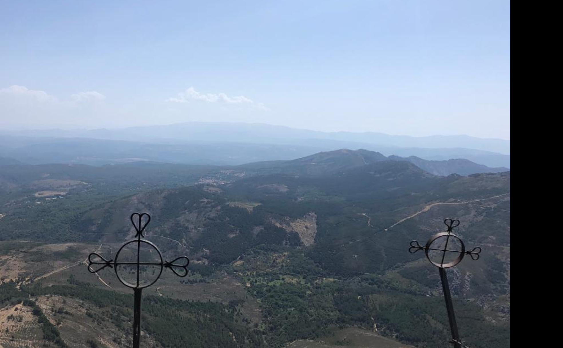 Vista desde la Peña de Francia. 