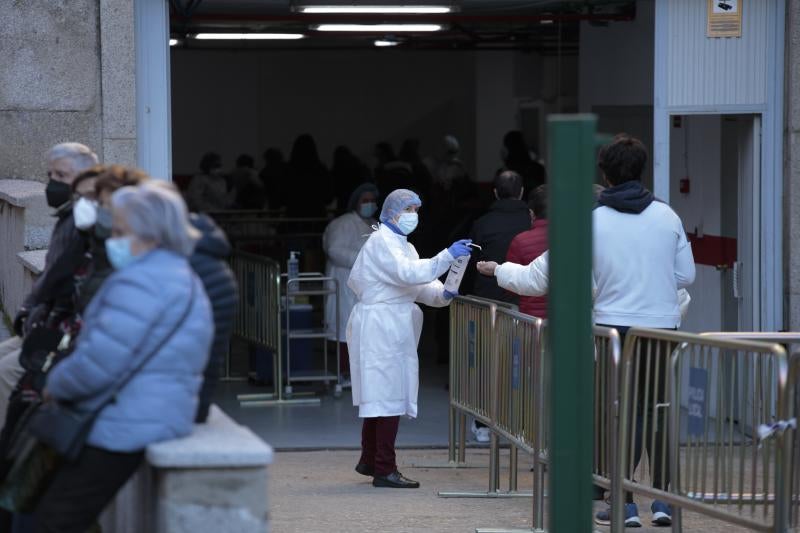 Cenro de detección covid en el SUAP de San Juan..