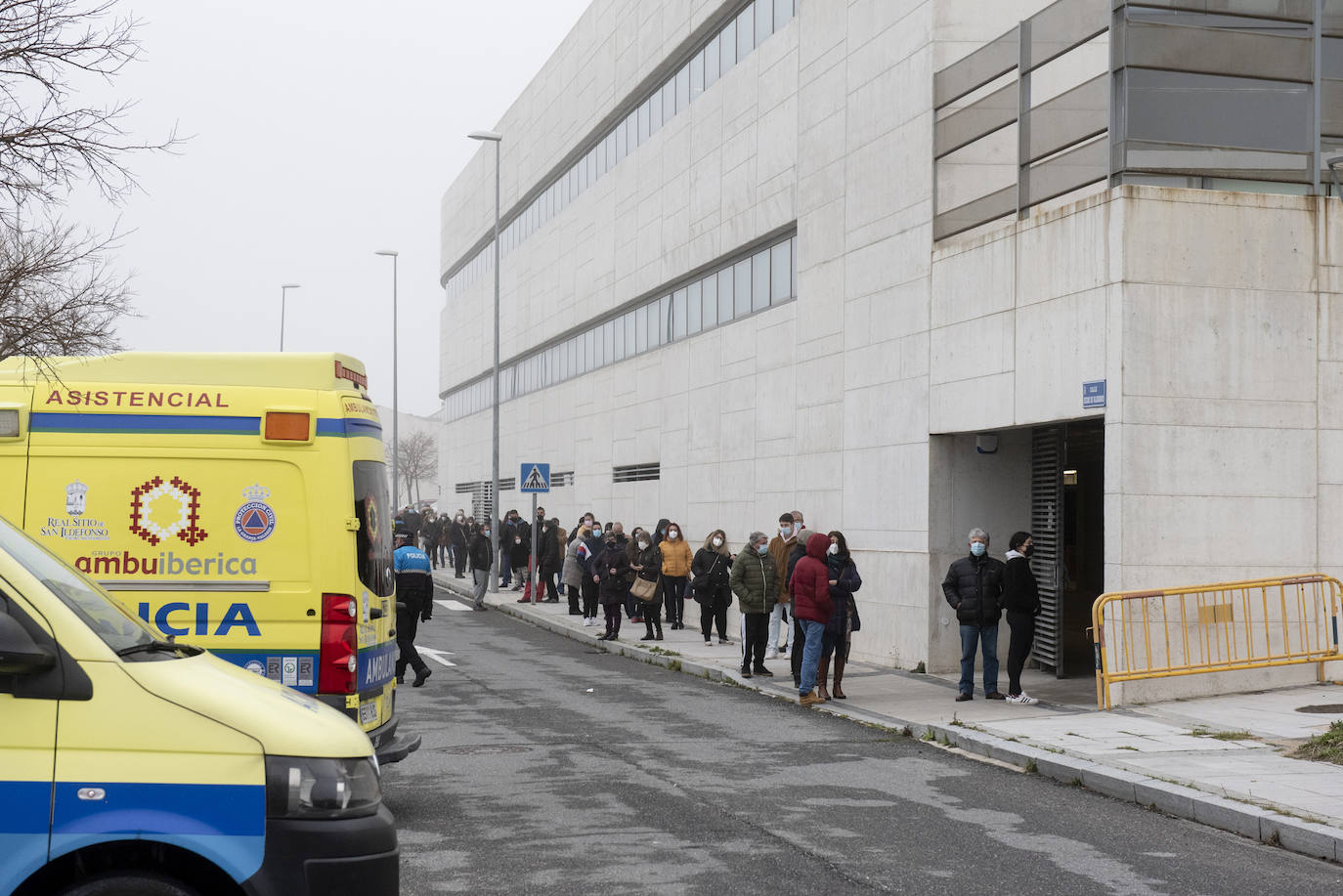 Biblioteca Pública de Segovia, donde se vacunará a partir del lunes.