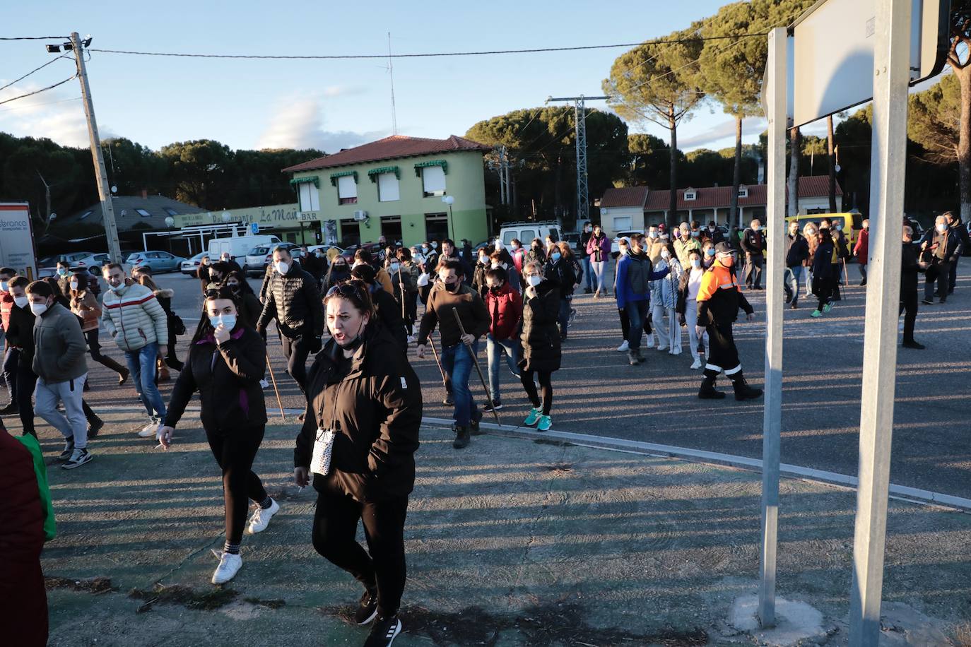 Los vecinos de Traspinedo buscan a Esther López. 