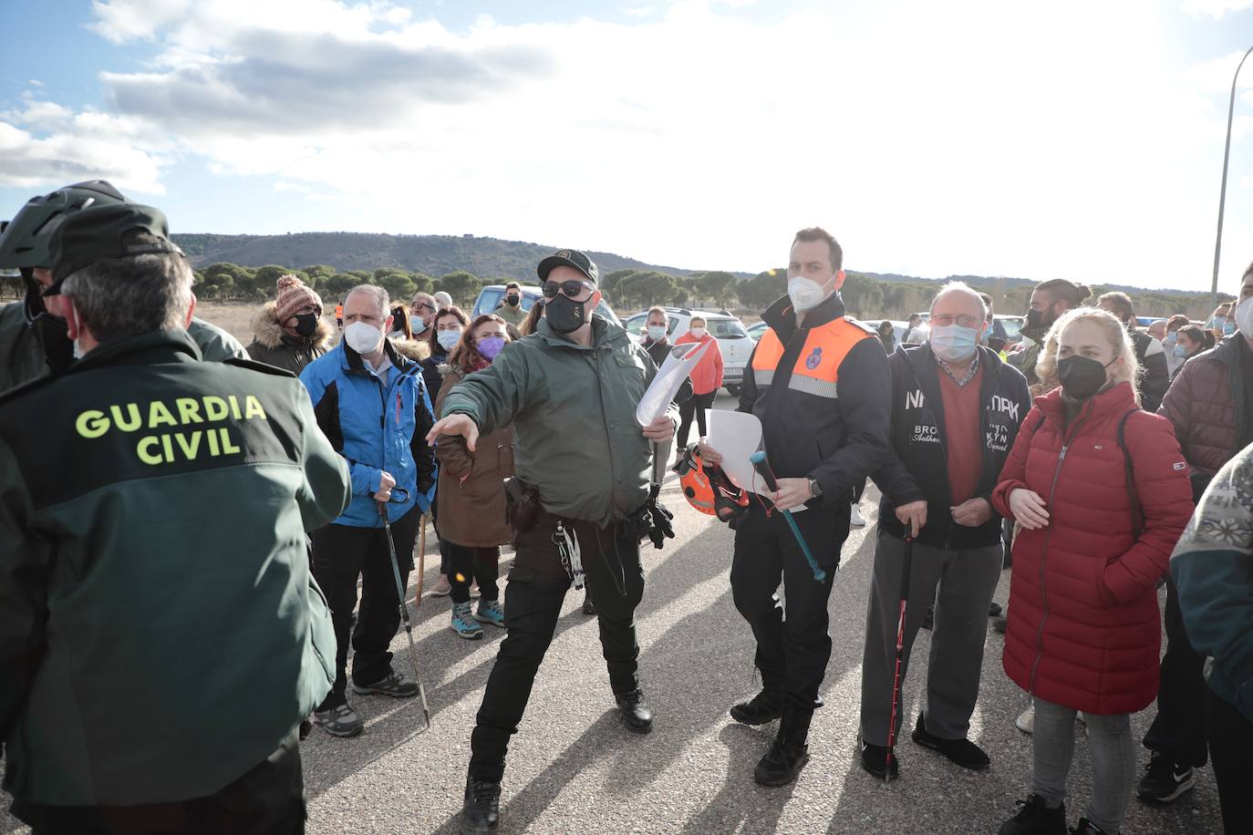 Los vecinos de Traspinedo buscan a Esther López. 