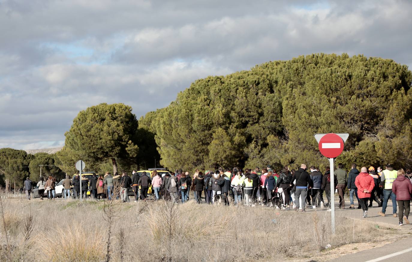Los vecinos de Traspinedo buscan a Esther López. 