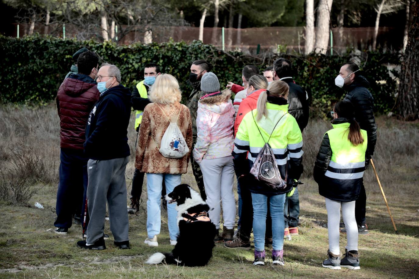 Los vecinos de Traspinedo buscan a Esther López. 