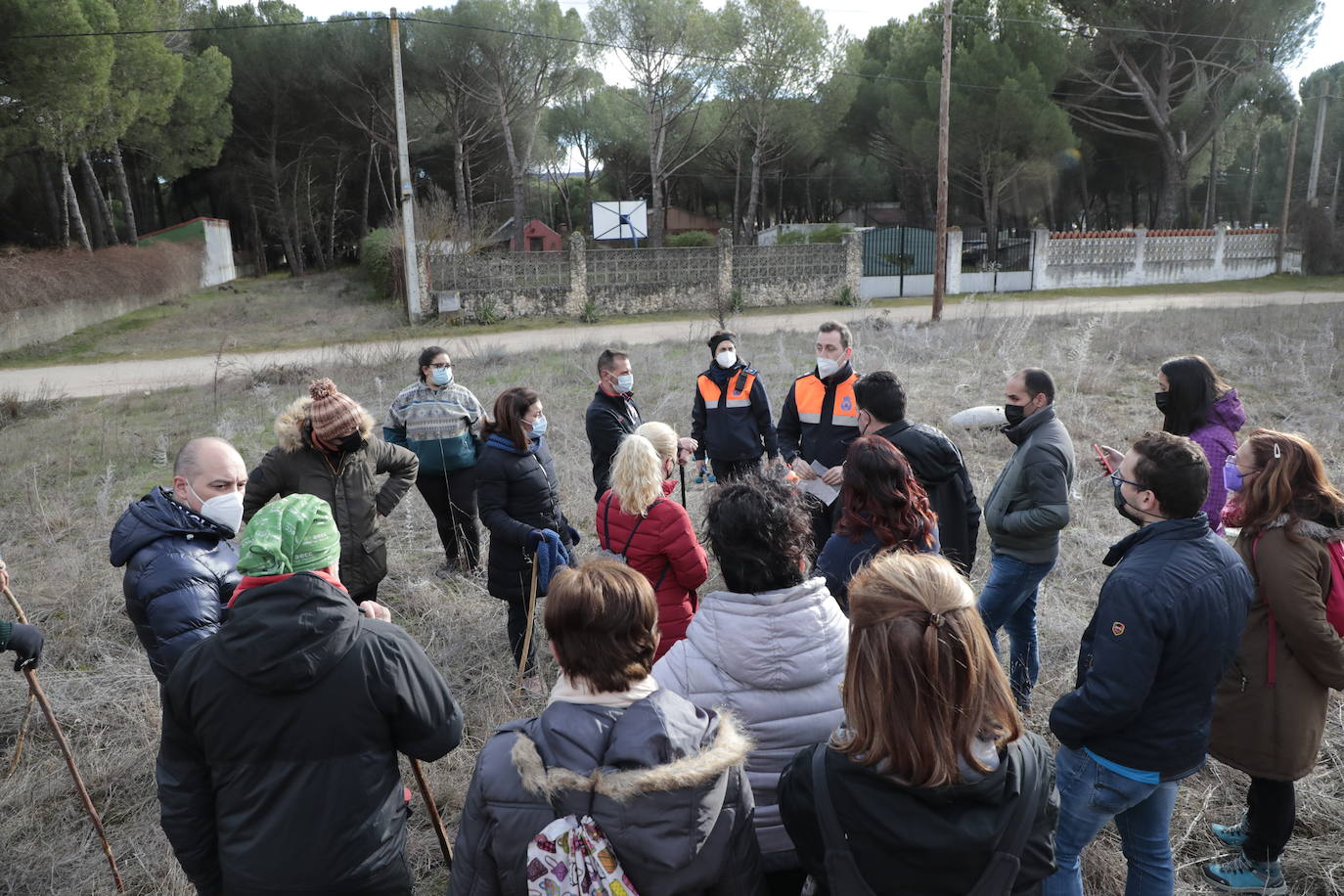 Los vecinos de Traspinedo buscan a Esther López. 