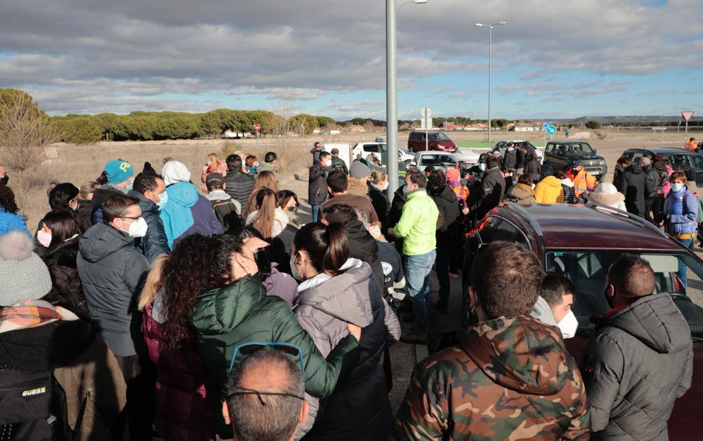 Los vecinos de Traspinedo buscan a Esther López. 