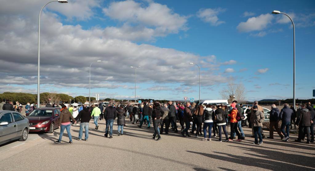 Los vecinos de Traspinedo buscan a Esther López. 