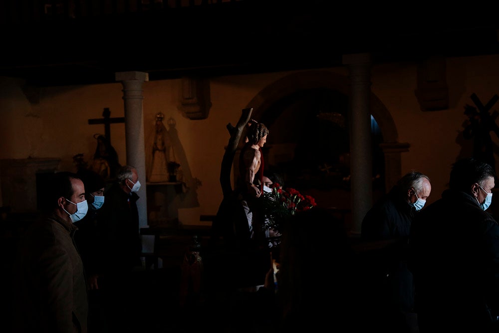 Fiesta patronal de San Sebastián en Sorihuela con procesión, misa y baile