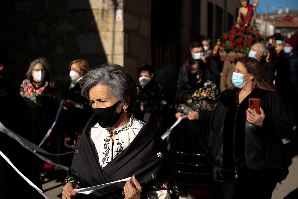 Fiesta patronal de San Sebastián en Sorihuela con procesión, misa y baile