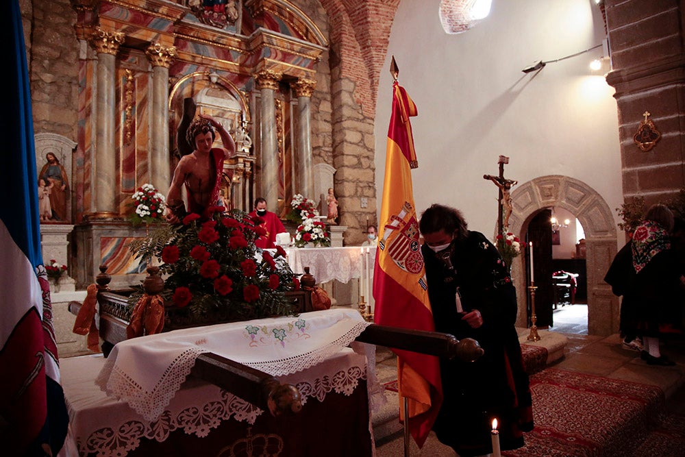 Fiesta patronal de San Sebastián en Sorihuela con procesión, misa y baile