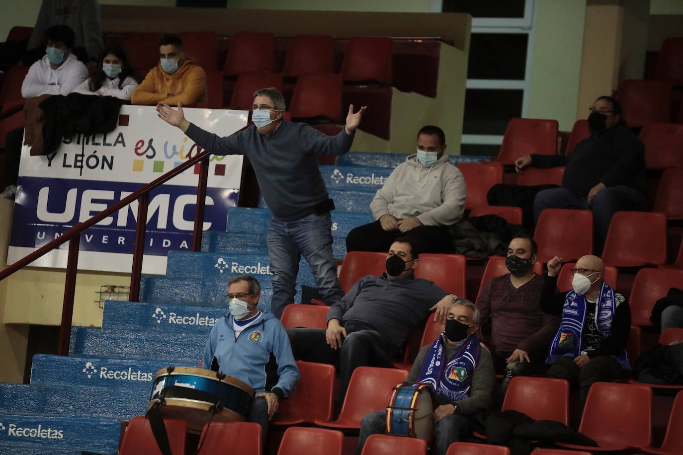 Partido entre el Caja Rural Aula y el Granollers.