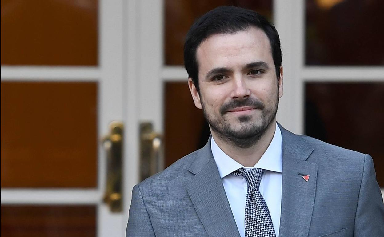 El ministro de Consumo, Alberto Garzón.