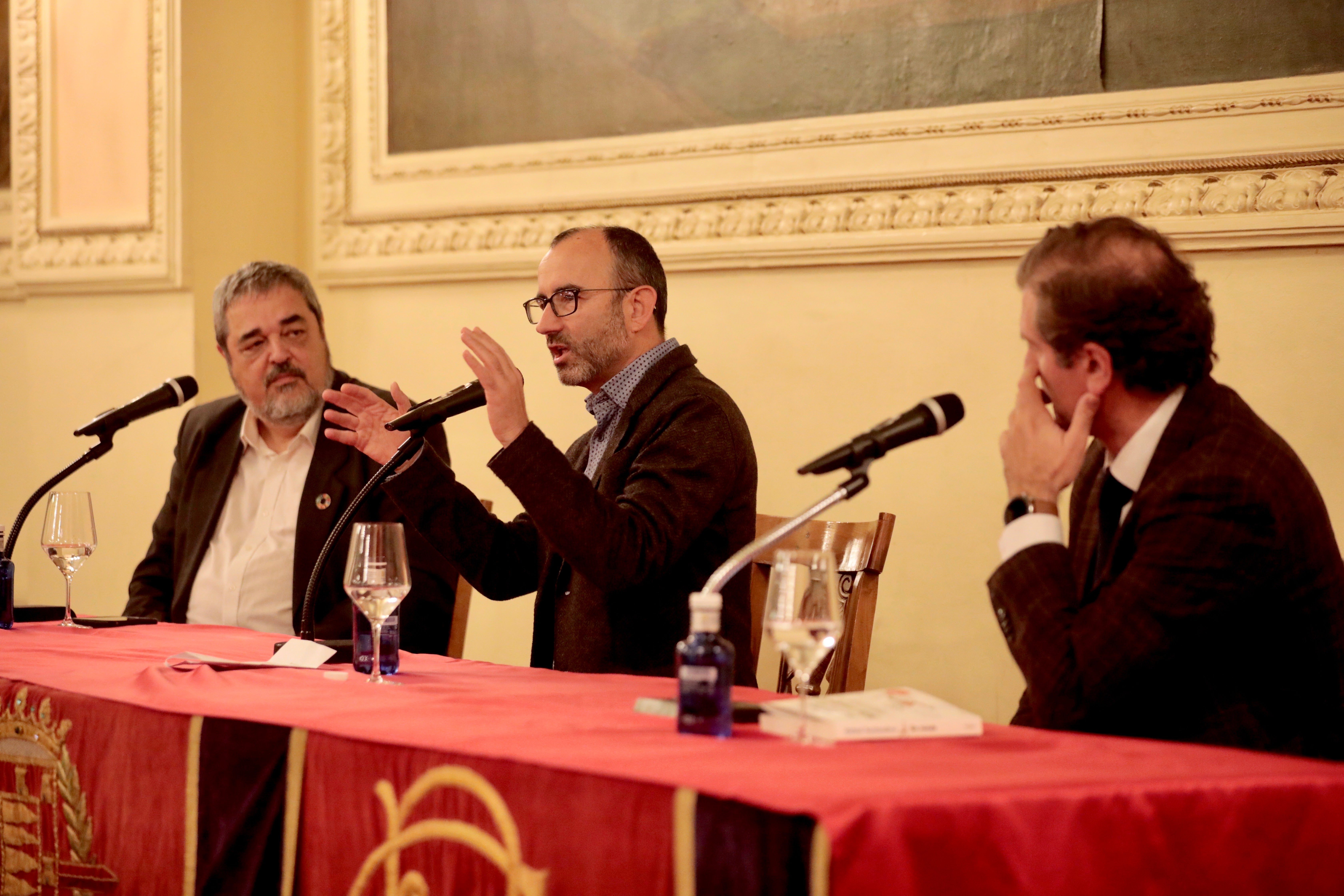 Fotos: Rafael Santandreu, en el Aula de Cultura de El Norte de Castilla