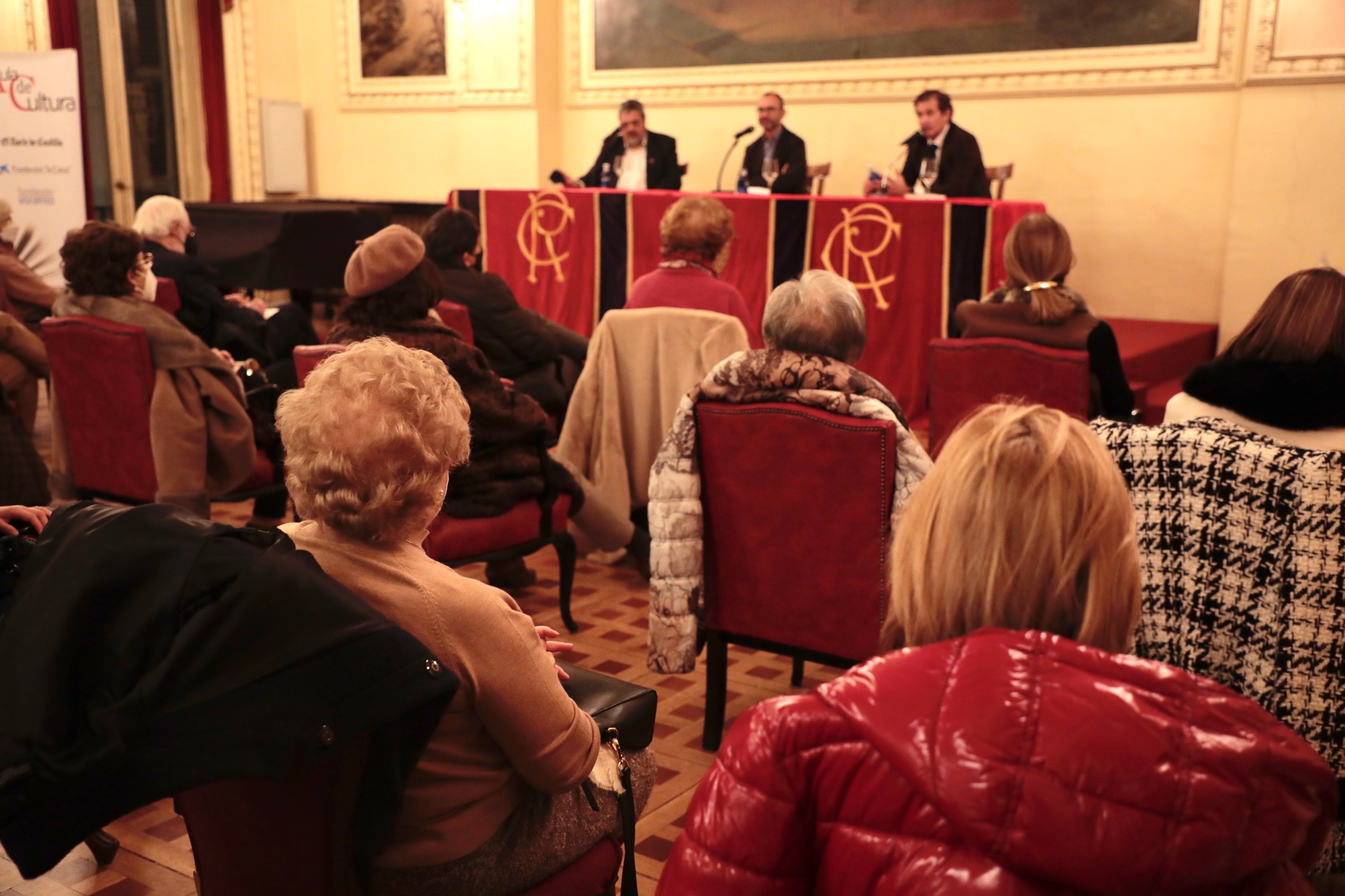Fotos: Rafael Santandreu, en el Aula de Cultura de El Norte de Castilla
