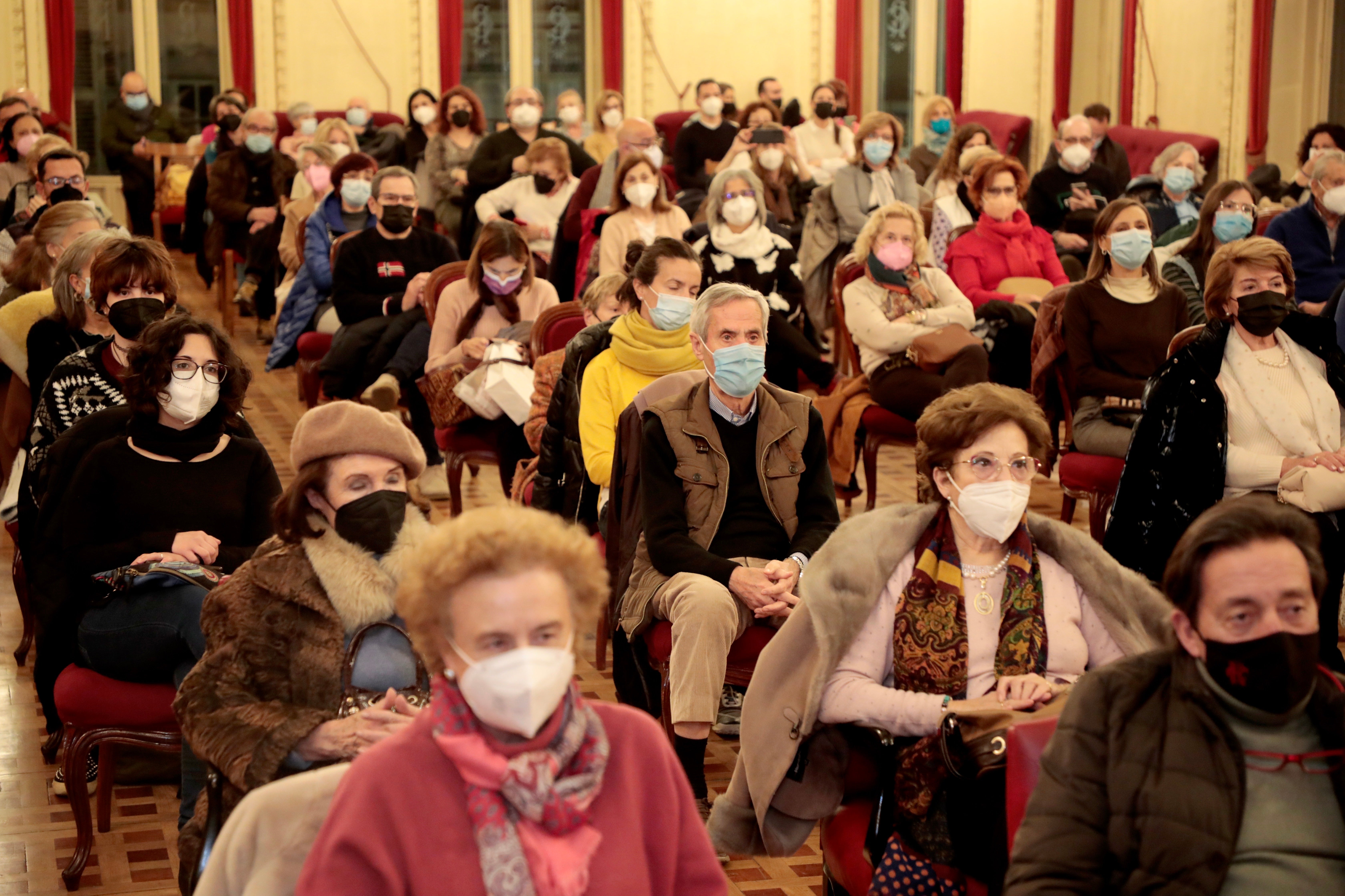Fotos: Rafael Santandreu, en el Aula de Cultura de El Norte de Castilla