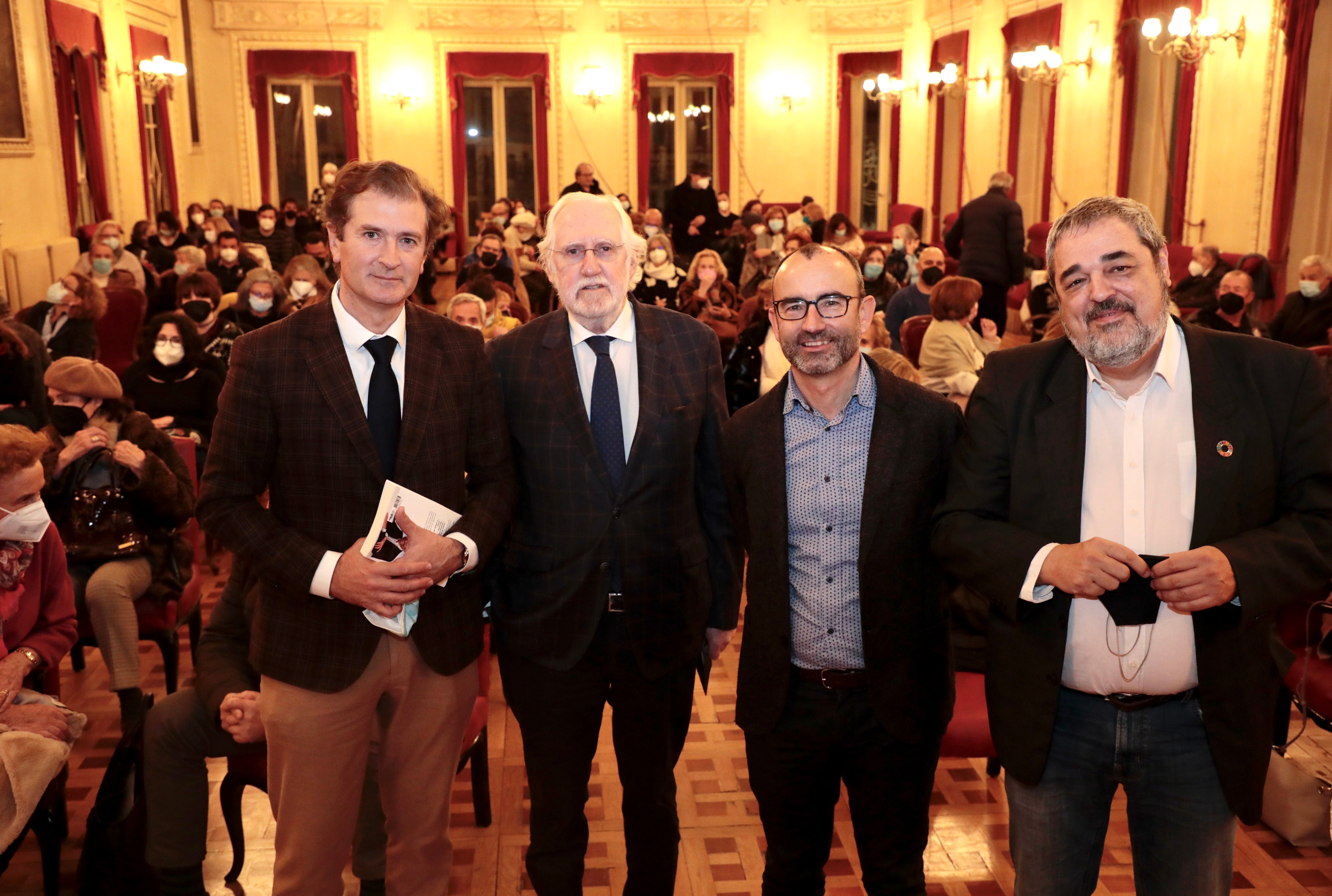 Fotos: Rafael Santandreu, en el Aula de Cultura de El Norte de Castilla