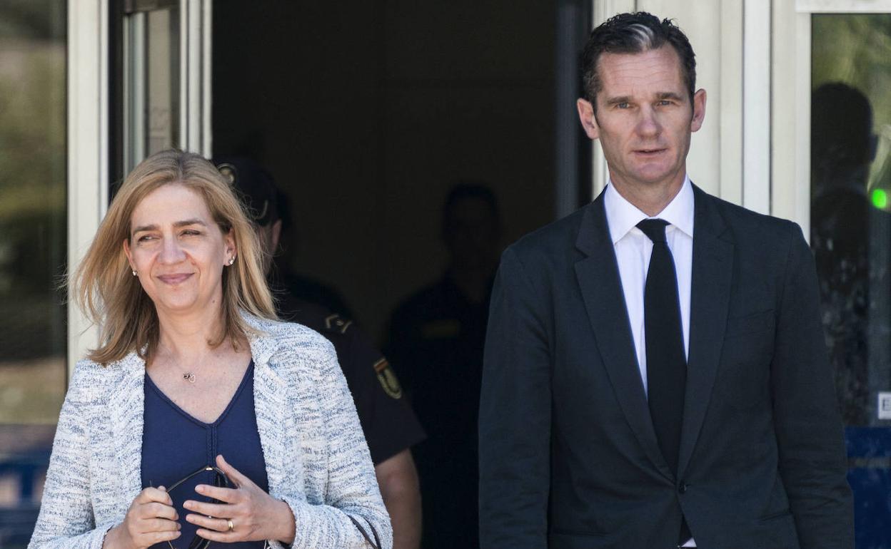 Cristina de Borbón e Iñaki Urdangarín.