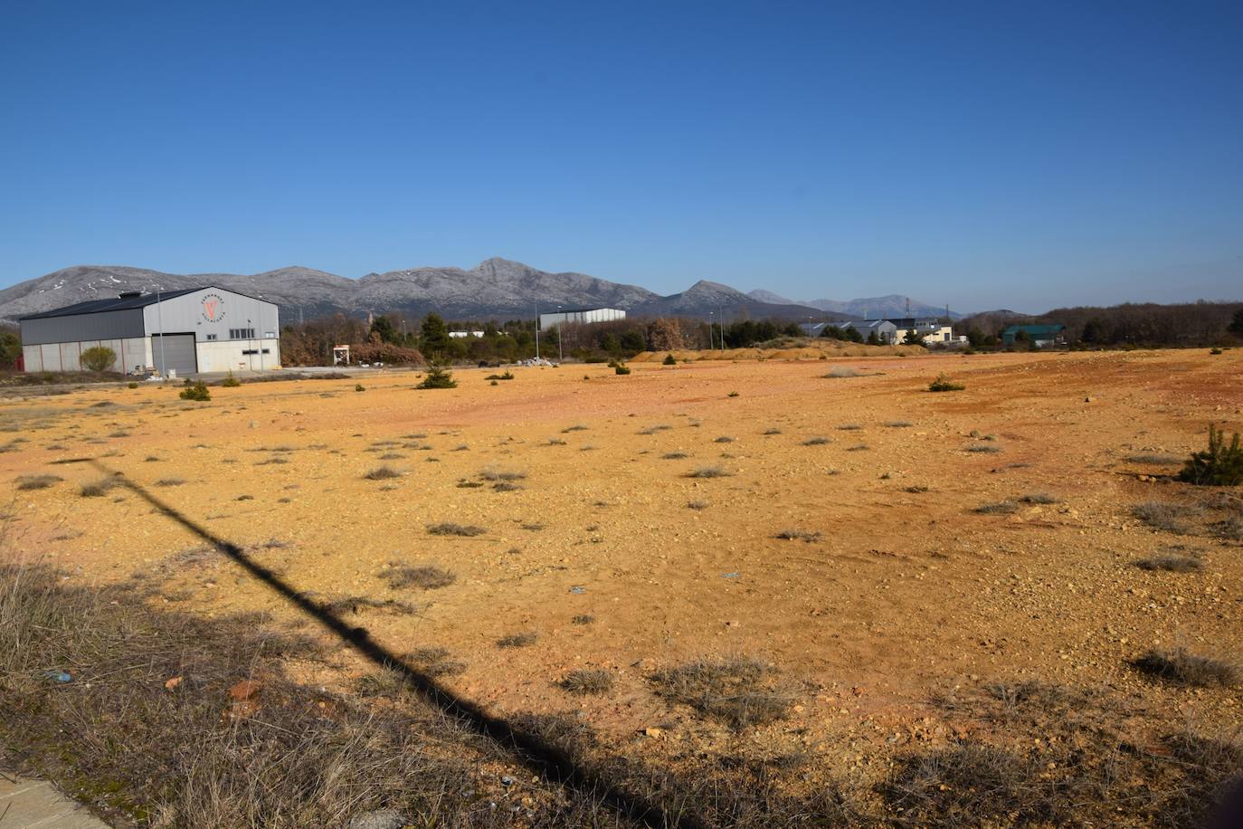 Parcela del polígono Campondón donde se prevé la instalación. 