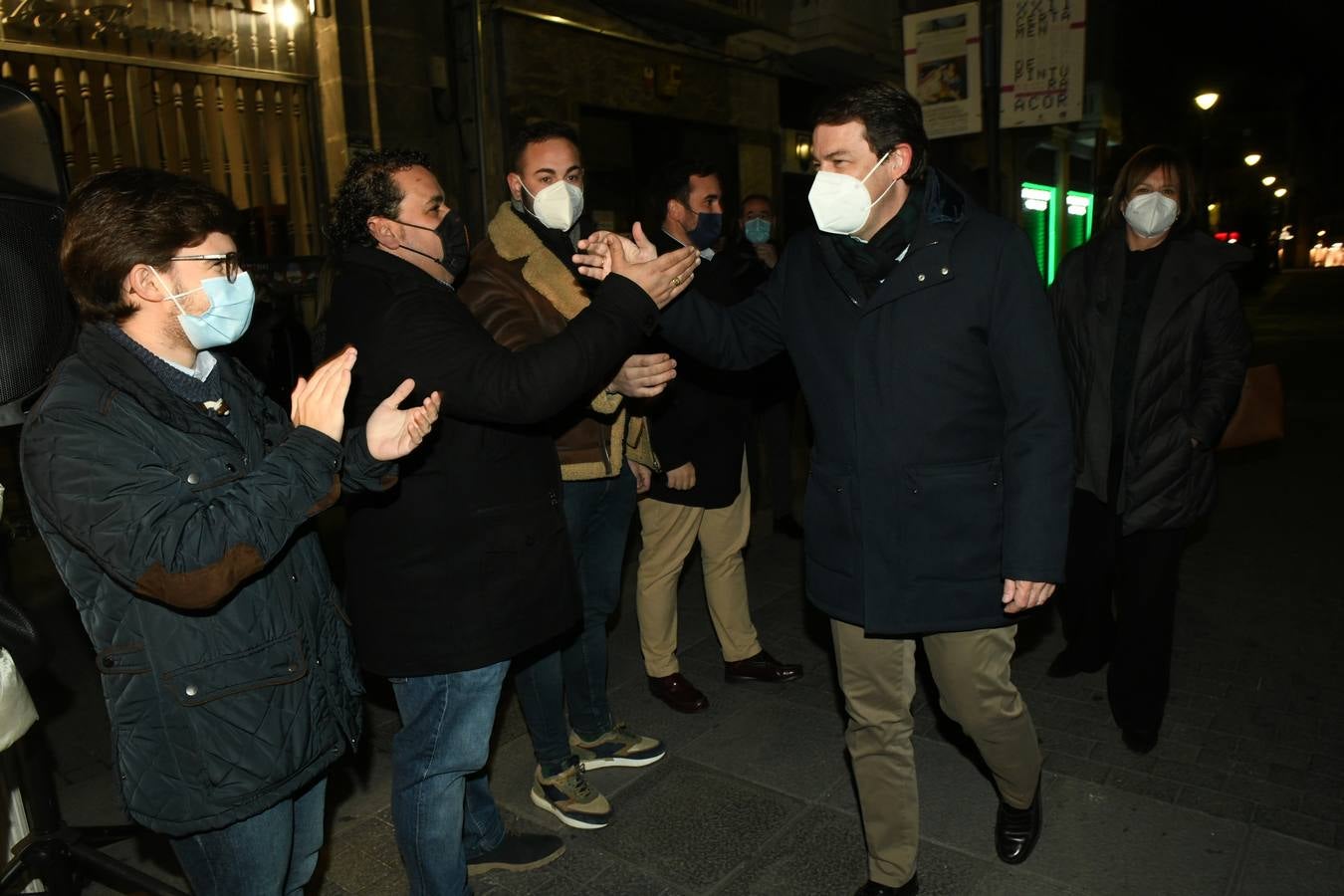 Fotos: Inicio de la campaña en Valladolid