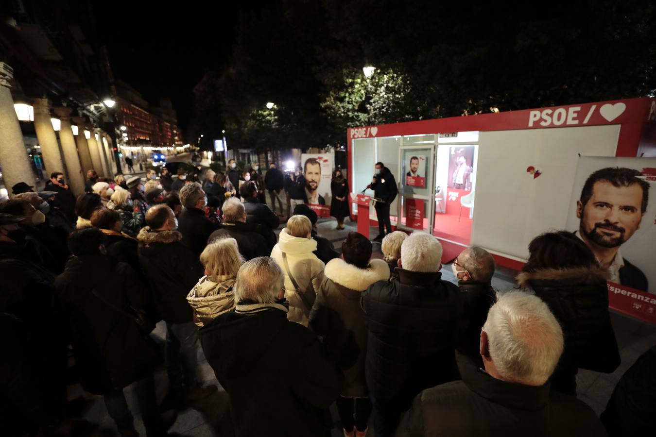 Fotos: Inicio de la campaña en Valladolid