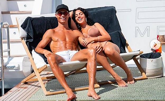 Cristiano Ronaldo y Georgina Rodríguez. 