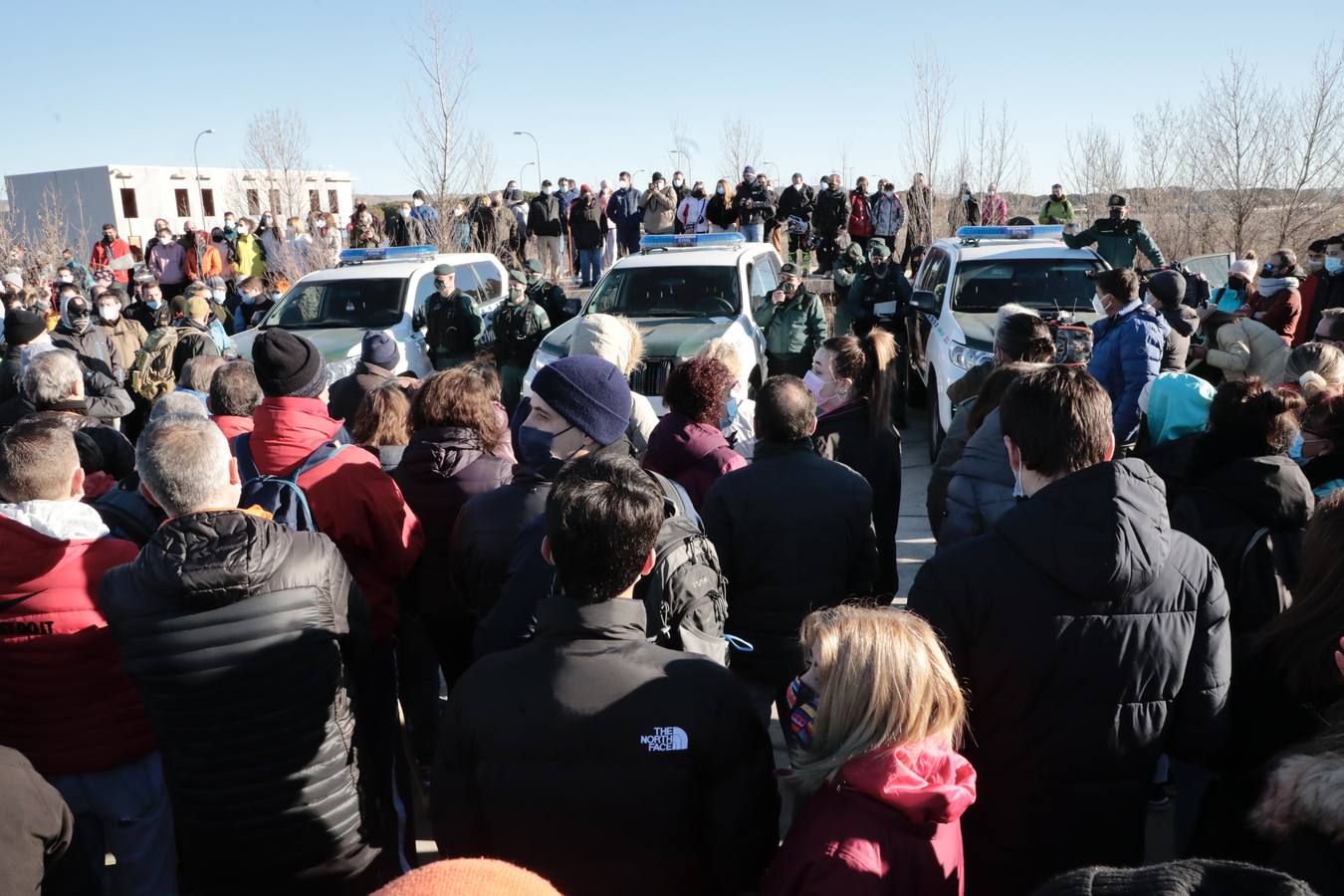 Fotos: Macrobatida en Traspinedo para buscar a Esther López