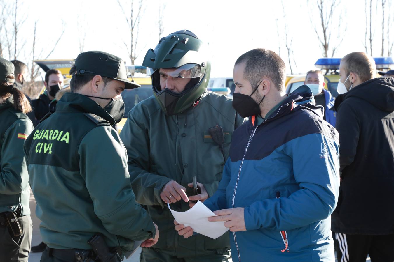 Fotos: Macrobatida en Traspinedo para buscar a Esther López