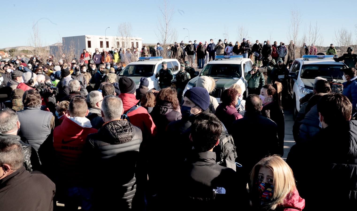 Fotos: Macrobatida en Traspinedo para buscar a Esther López
