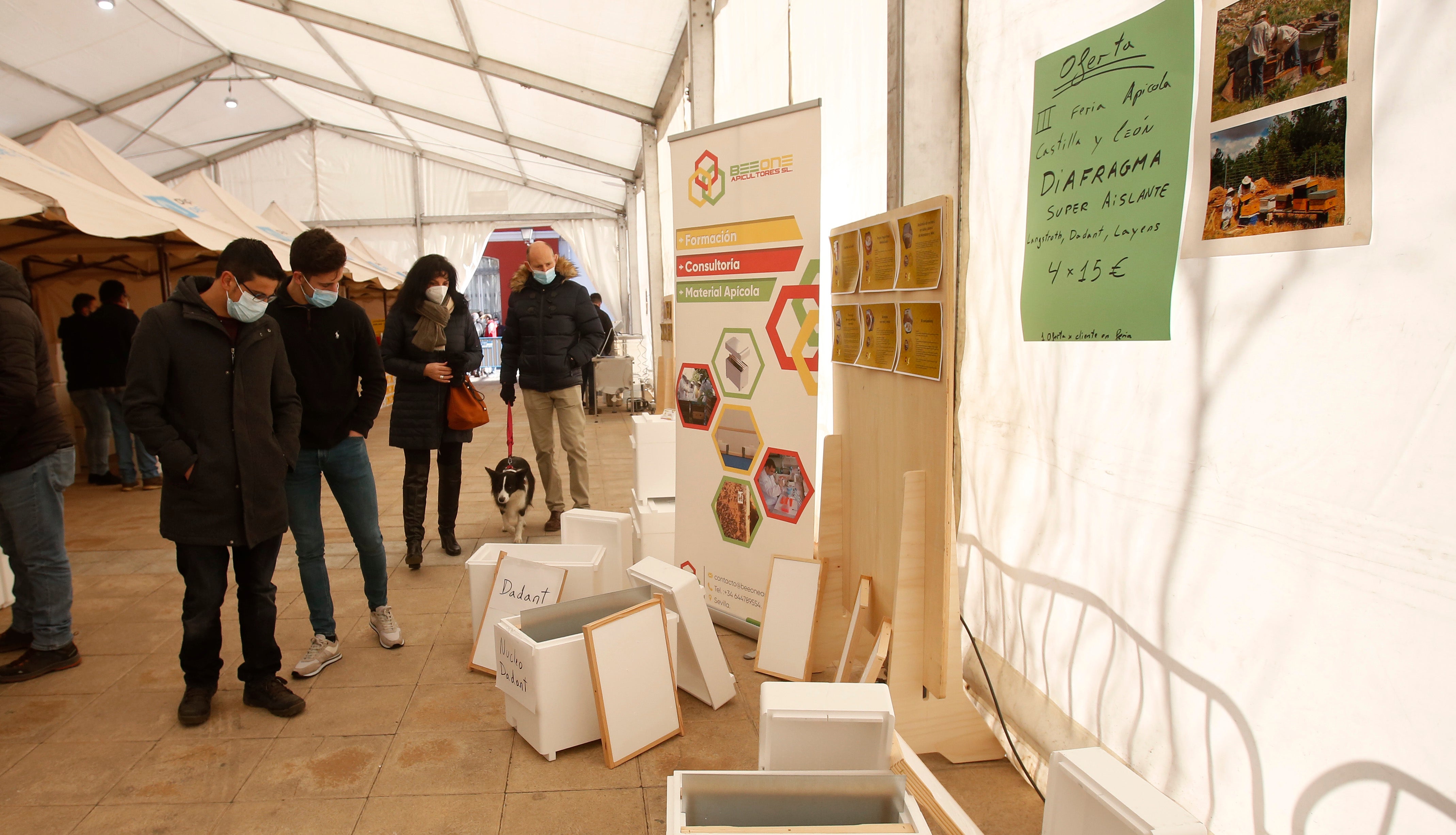 Inauguración de la III Feria de Apicultura en Palencia