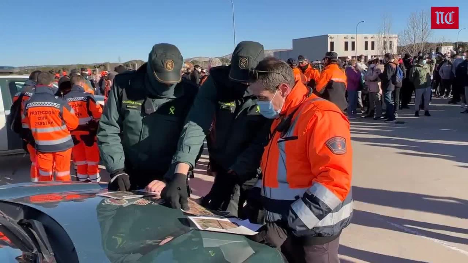 Multitudinaria macrobatida en Traspinedo para buscar a Esther López