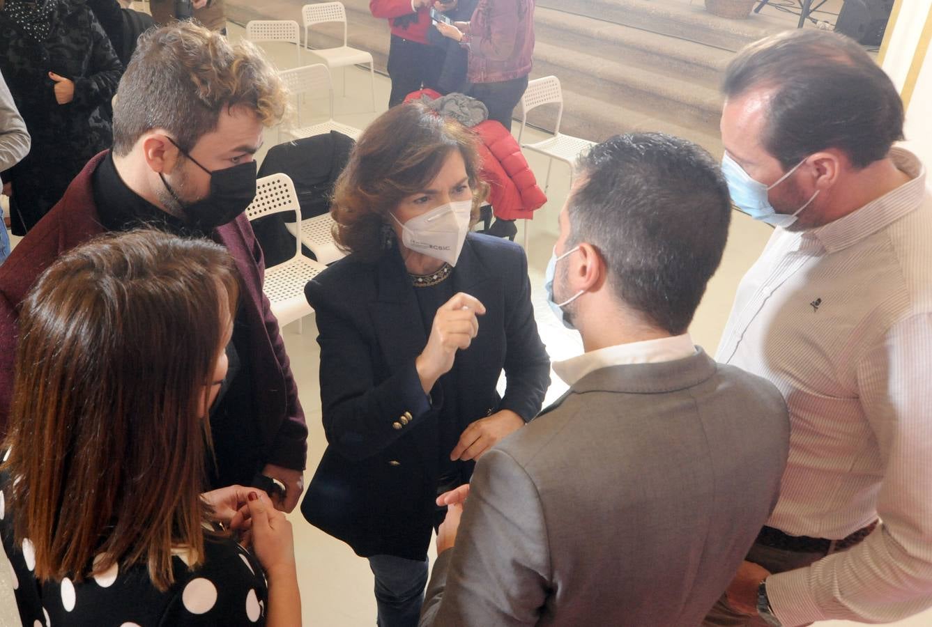 Fotos: Acto político del PSOE en Medina del Campo con Luis Tudanca y Carmen Calvo