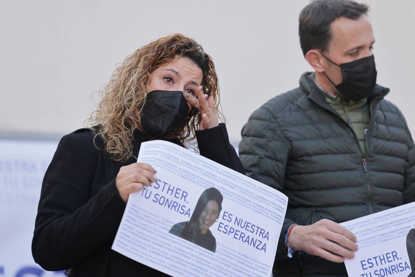 Fotos: Traspinedo muestra su apoyo a la familia de Esther López