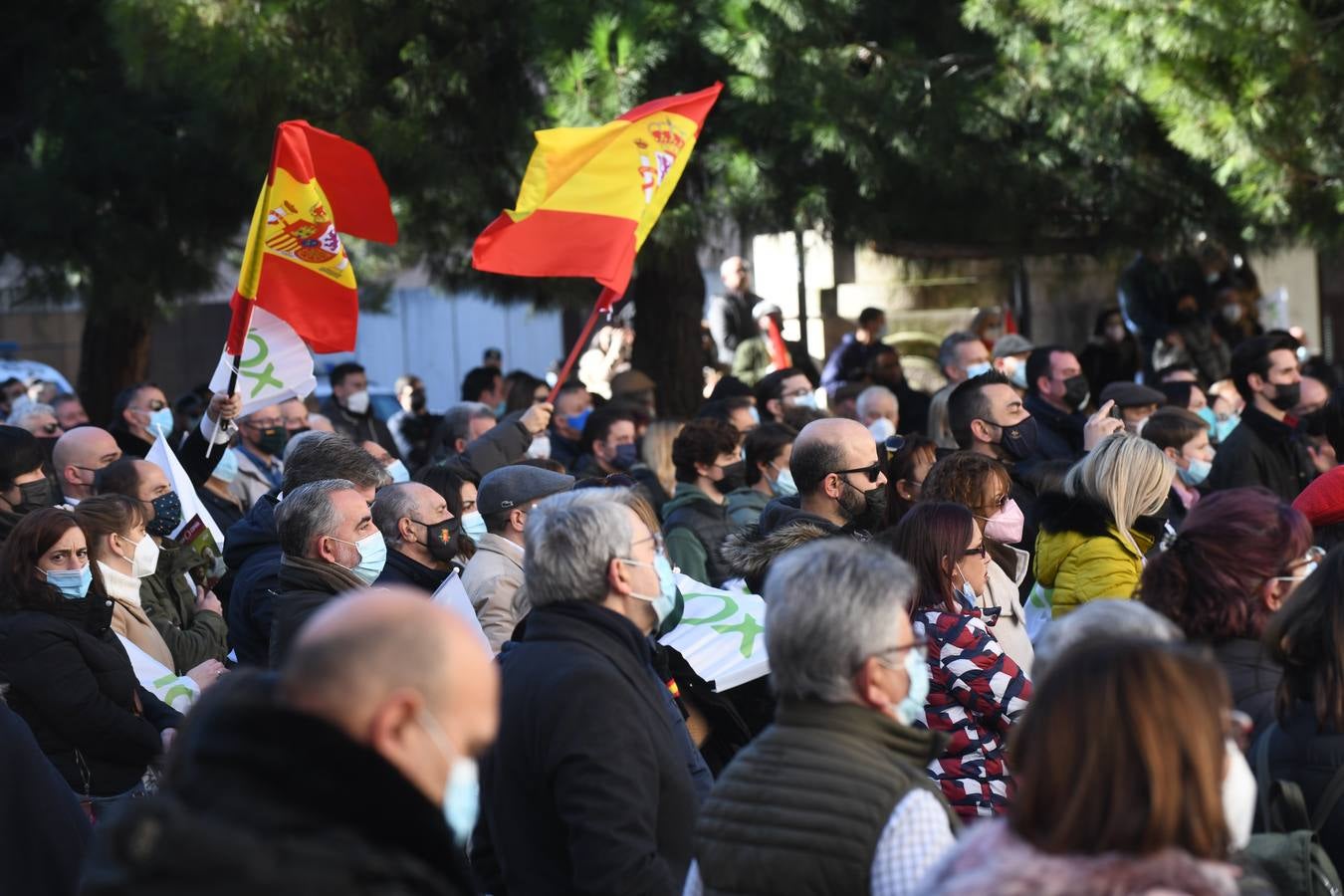 Fotos: Mitin de Vox en Valladolid con la diputada Macarena Olona