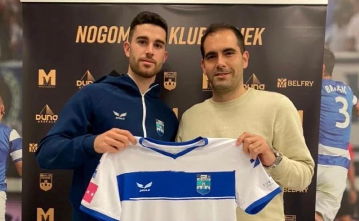 El salmantino Diego Barri deja el Badajoz y firma por el NK Osijek de la Primera División croata