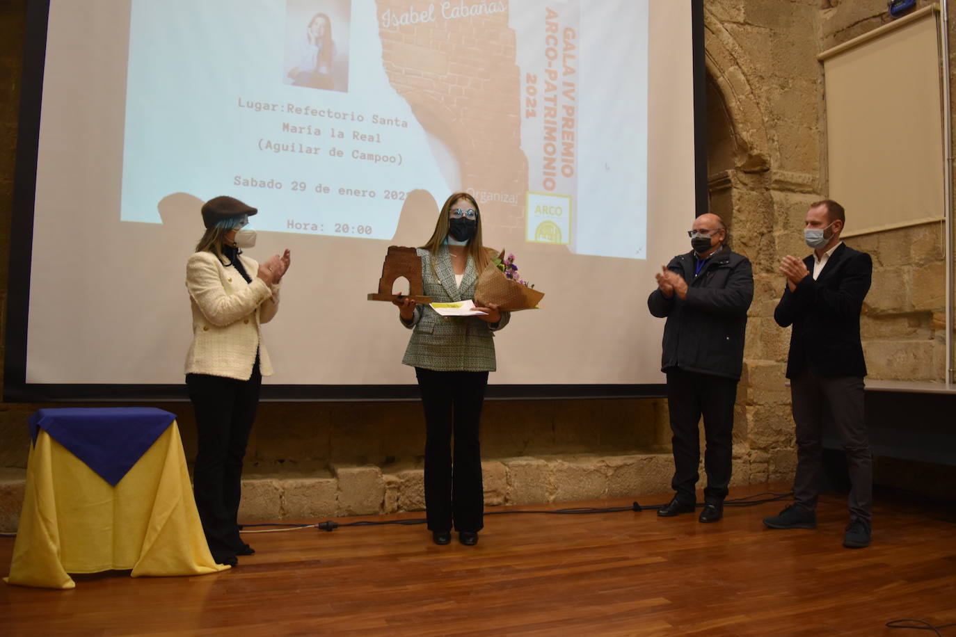 Fotos: Premio Arco por su labor por el patrimonio a Cristina Párbole