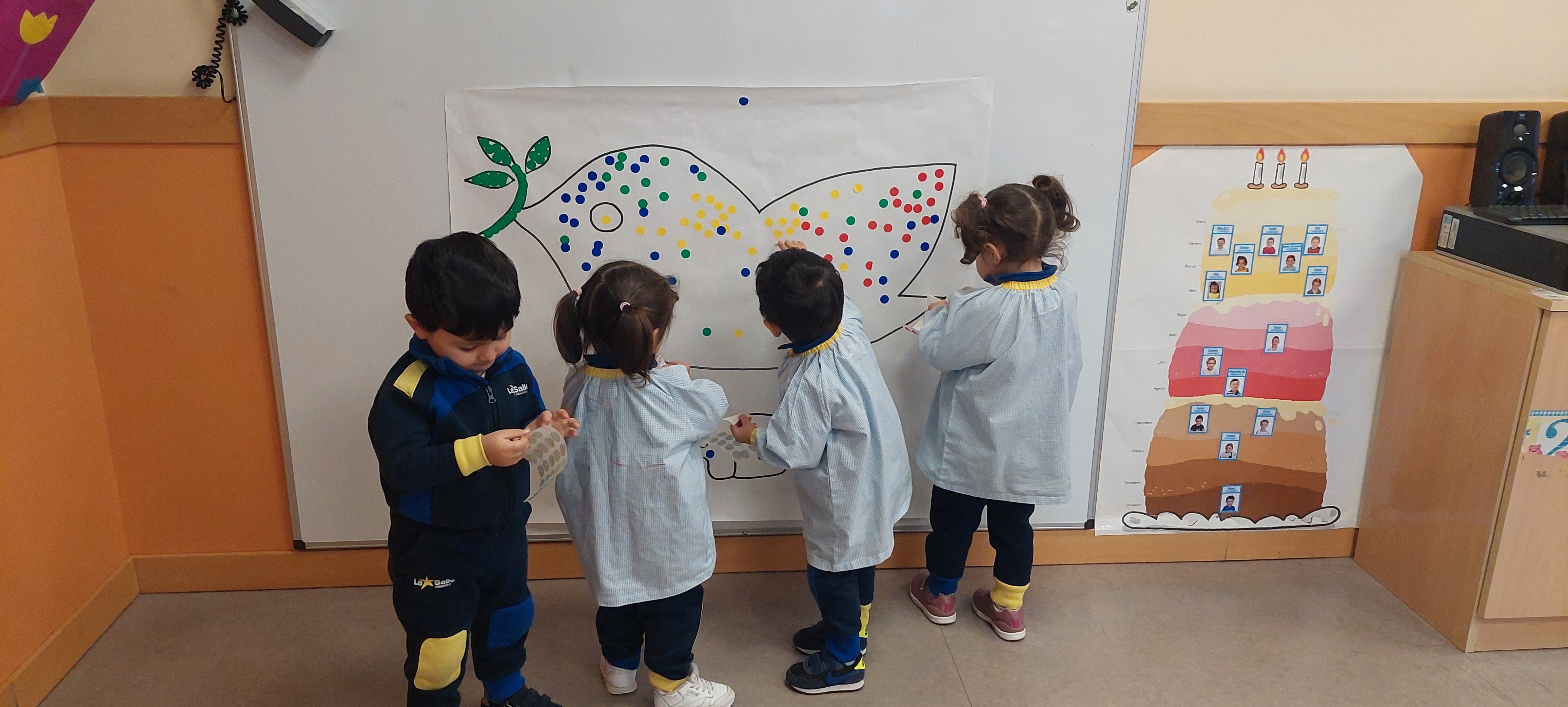 El colegio de las Jesuitinas celebra el Día de la Paz. 