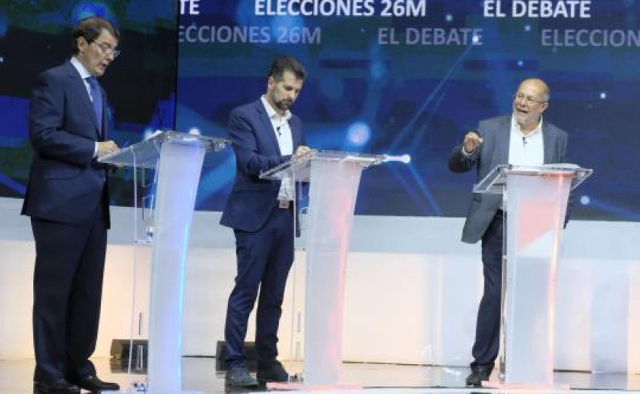 Debate en las anteriores elecciones en Castilla y León. 