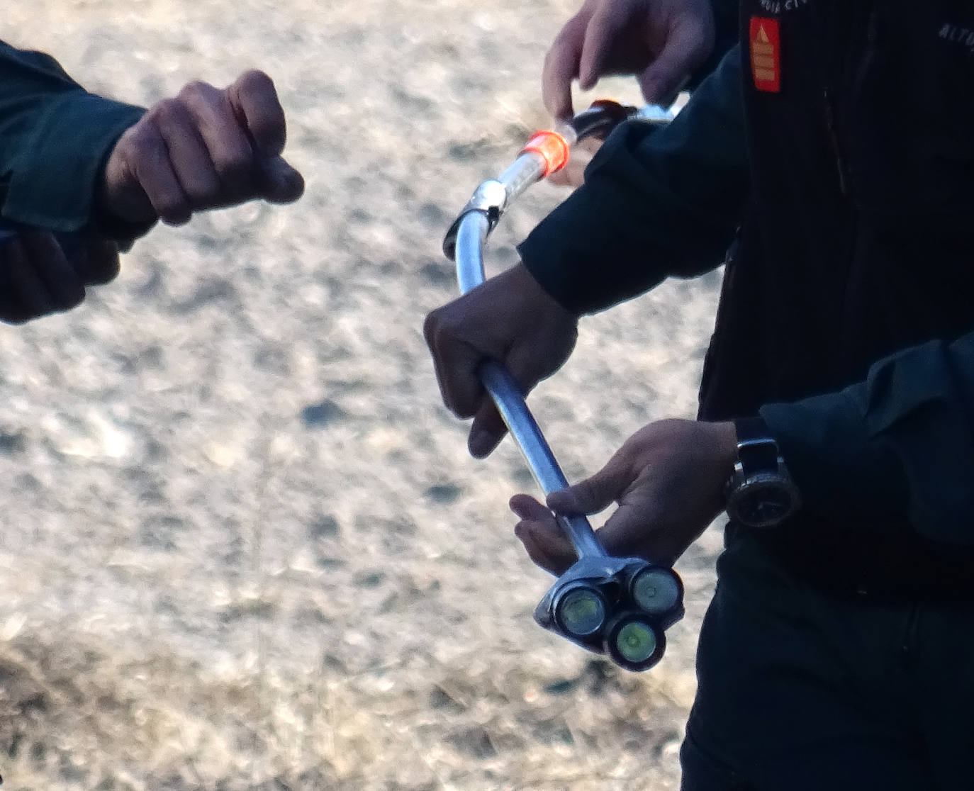 Fotos: Los Geas y guías caninos buscan a Esther López en pozos de Traspinedo