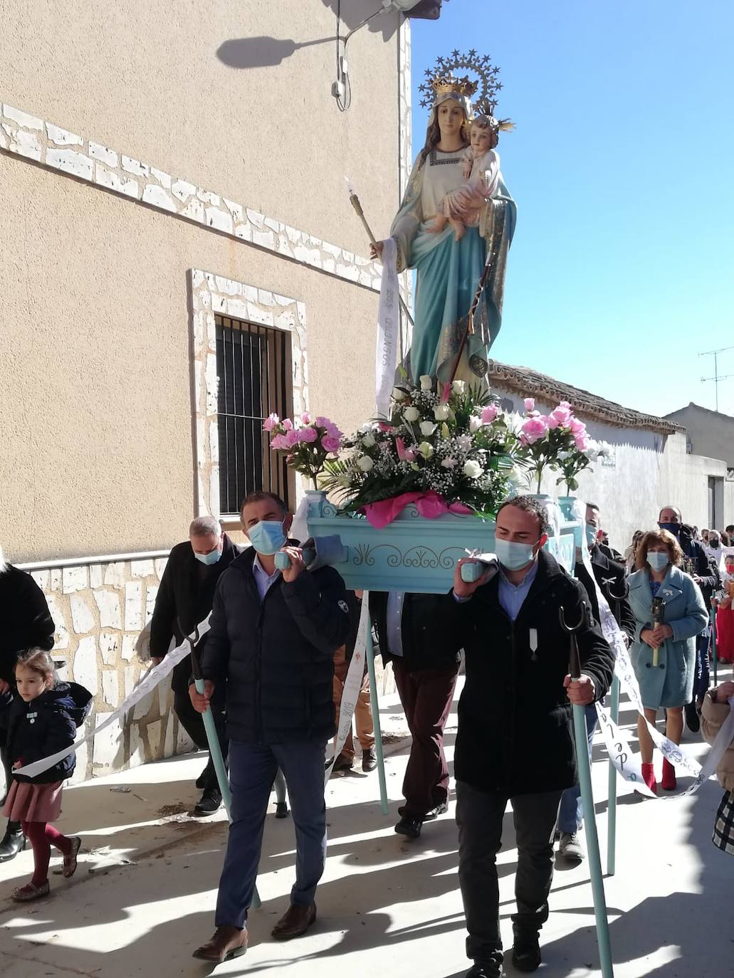 Fotos: Procesión de la Virgen de las Candelas en Tordehumos