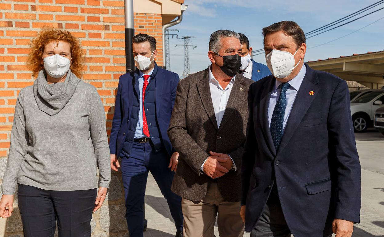 Luis Planas, hoy en la provincia de Segovia. 