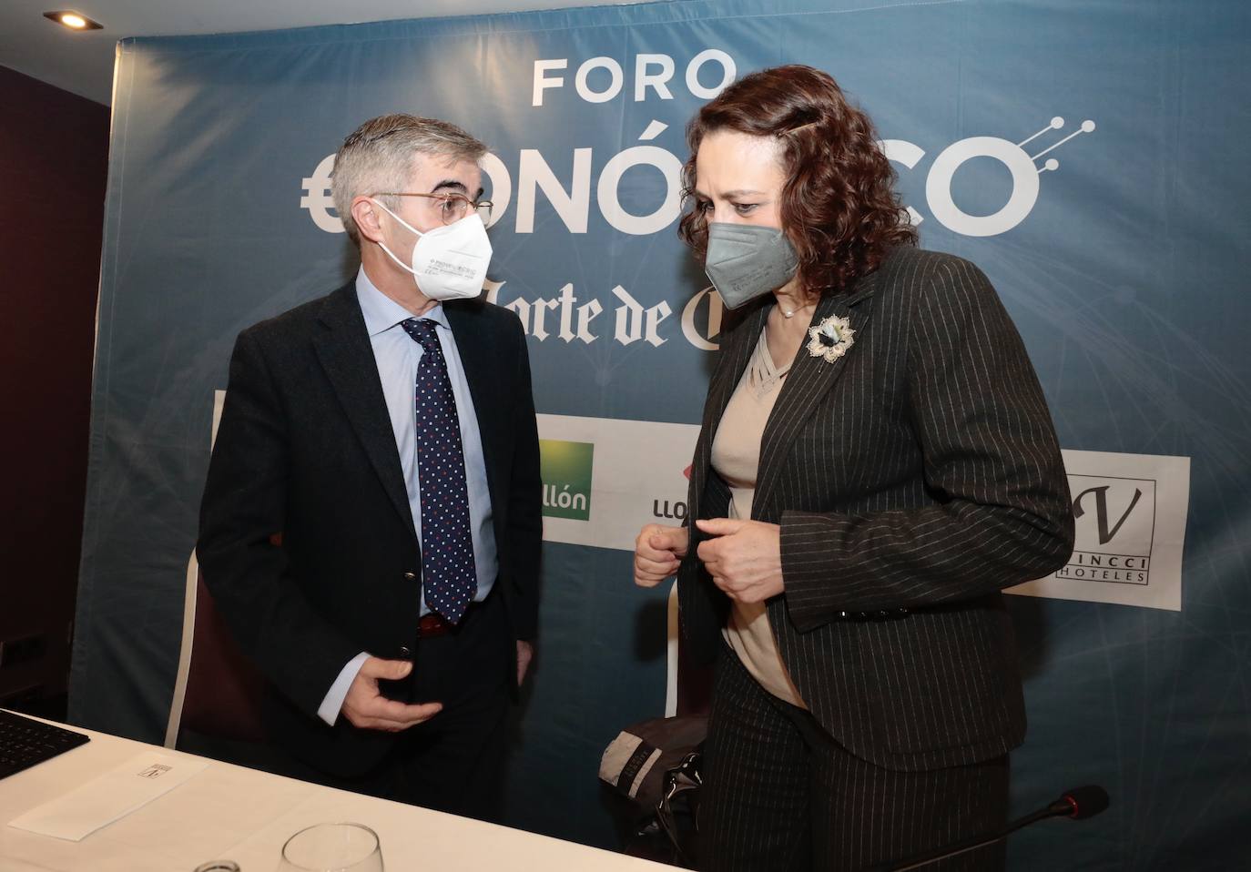 Fotos: La exminitra Magdalena Valerio, en el Foro Económico de El Norte